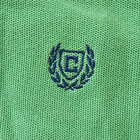 CHAPS Mint Green Polo Shirt Size Medium (10/12) - Picture 6 of 10